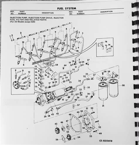 1994-1998 Ford 7. . 2007 international dt466 fuel system diagram